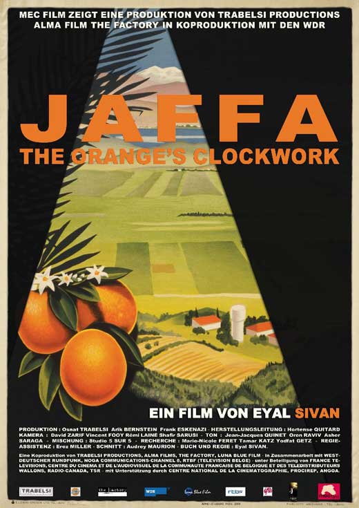 JAFFA, the orange’s clockwork – film & discussion